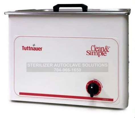 tuttnauer autoclave cleaning guide